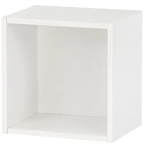 Boxie nyitott fali szekrény 40x40x27 cm fehér