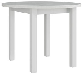 Asztal Victorville 357Fehér, 76cm, Hosszabbíthatóság, Laminált forgácslap, Fa