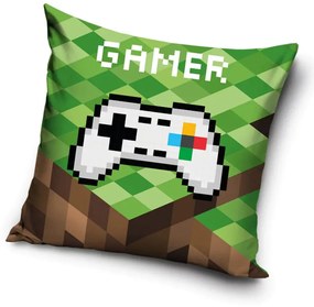 Gamer Blocks párna, díszpárna 40x40 cm