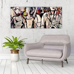 Kép - Jazz éjszaka (120x50 cm)