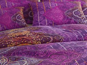 CHANTAL lila mikroszálas ágyneműhuzat Ágyneműhuzat mérete: 70 x 80 cm | 140 x 200 cm