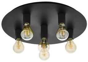 Eglo 98157 - Mennyezeti lámpa PASSANO 6xE27/60W/230V