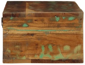 tömör újrahasznosított falra szerelhető TV-szekrény 100x30x19cm