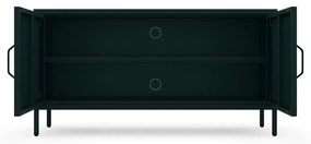 TV-szekrény lábakon ROSA, 1150 x 595 x 400 mm, Modern: palack zöld szín