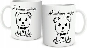 Valentin Napi Bögre Ajándék Szeretem a macimat