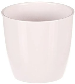 Kerámia virágtartó Terakota, átmérő 12 cm, fehér