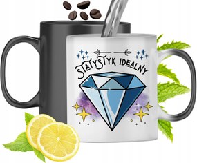 Statisztika Mágikus bögre Születésnapi Ajándék Nyomtatott Fotóval