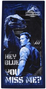 Jurassic World Hey Blue fürdőlepedő, strand törölköző 70x140cm
