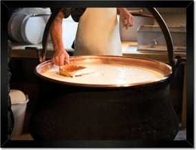 Poszterek keretben 40x30 Svájci sajt