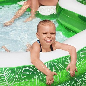Tropical Paradise Felfújható családi medence 231 cm x 231 cm x 51cm