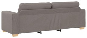 kanapé Taupe Textil, Fa Közepes Tartós Taupe kanapé