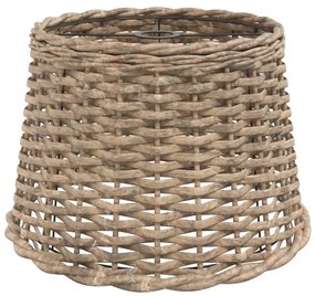 barna fonott mennyezeti lámpaernyő Ø40 x 26 cm