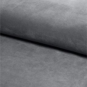 MILA VELVET szürke bárszék fekete lábakkal