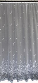 Mg Függöny 4412/4114 Fehér 340x250 kész szalaggal