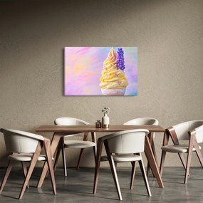 Kép - Levendulás fagylalt (90x60 cm)