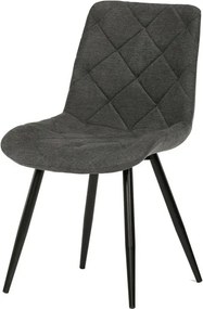 Étkezőszék, szürke, szövet, CT-382 GREY2