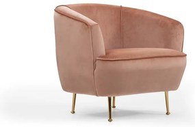 Rózsaszín fotel Piccoli – Artie