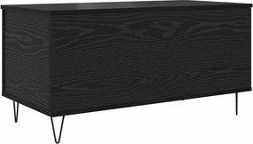 vidaXL Dohányzóasztal Musta tammi 90 x 44.5 x 45 cm Faanyag