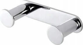 Széles léc 2 törölközőtartó akasztó króm 18.0421