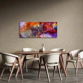 Kép - Absztrakt tinta művészet (120x50 cm)