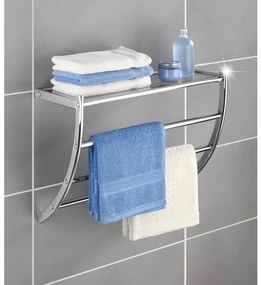 WENKO 15578100 - Törölközőtartó PESCARA 56x46 cm, fényes króm
