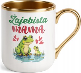 Prémium Bögre Arany Anyák napja Anyák napi Ajándék Békás Anya