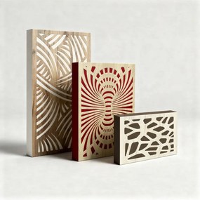 Varnour diffúzor előlapos hangelnyelő panel - 130x64x11cm