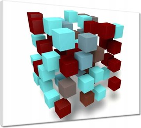 Vászonkép 50x40 Kocka