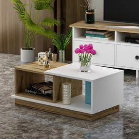 Viana White and Oak konferenciaasztal