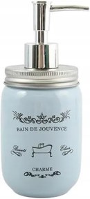 Folyékony szappan adagoló pumpával antracit 8 x 18 x 8cm 300ml