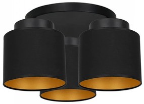 Felületre szerelhető csillár FRODI 3xE27/60W/230V fekete