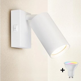 Brilagi - LED fényerőszabályozható fali spotlámpa SELE 1xGU10/6W/230V fehér