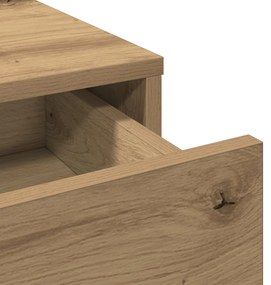 Fésülködőasztal kézműves tölgy 100 x 41 x 140 cm Faanyag