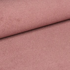 COMFINO VELVET kárpitozott ágy kihúzható vendégággyal, 120 x 200 cm, rózsaszín
