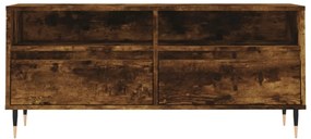 füstös tölgy színű szerelt fa TV-szekrény 100x34,5x44,5 cm