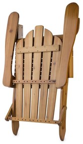 Vermont, barna, hintaszék, kerti szék, adirondack, 73x88x94cm, összecsukható