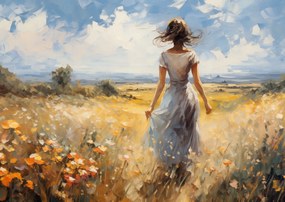 Poszter 84,1x59,4cm Nyári szél