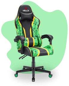 Gyermek gamer szék HC-1005 - HERO Minecraft