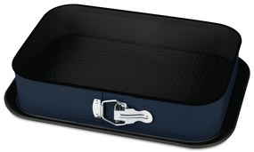 BerlingerHaus Szögletes alakú tortaforma 39 cm matt kék