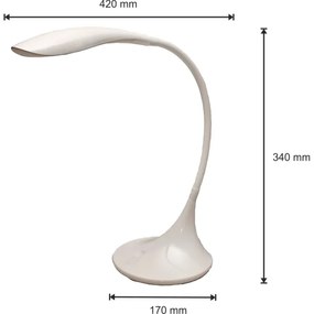 Fényerőszabályozható VELA LED-lámpa 6,5 W/230 V