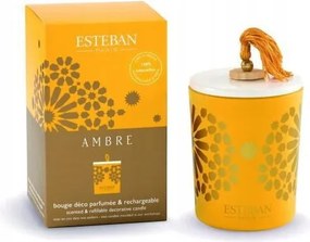 Esteban Paris Illatgyertya 180 g Dekoratív Ambre illat