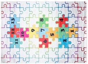 Emma Gyerekszőnyeg Színes puzzle Szélesség: 80 cm | Hossz: 150 cm