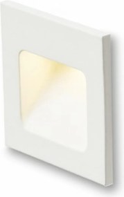 Rendl Amaro fehér Led süllyesztett lámpa 1W 3000K 230V 60° négyzet alakú