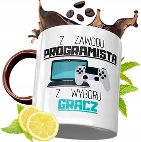 Bordó Bögre Informatikusoknak Születésnapi Ajándék fényképes nyomtatással