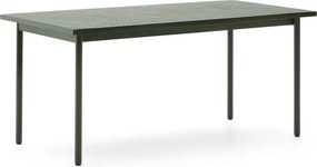 Acél kerti étkezőasztal 91x182 cm Maurina – Kave Home