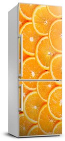 Hűtőre ragasztható matrica Narancs szeletek FridgeStick-70x190-f-82047146