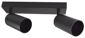 Spotlámpa FARGO 2xGU10/30W/230V fekete