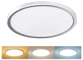 Solight WO826-LED Fürdőszobai mennyezeti lámpa ACATE 24W/230V 3000/4000/6000K átm. 29,3 cm IP54