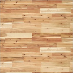 vidaXL négyzet alakú tömör akácfa asztallap 80 x 80 x 2 cm