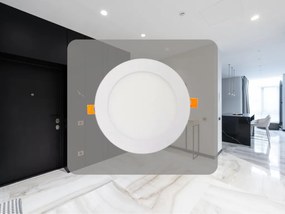 LED panel 12W / PR / SMD / 4000K / WH - LPL123